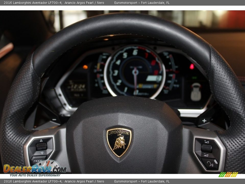 2016 Lamborghini Aventador LP700-4 Steering Wheel Photo #14