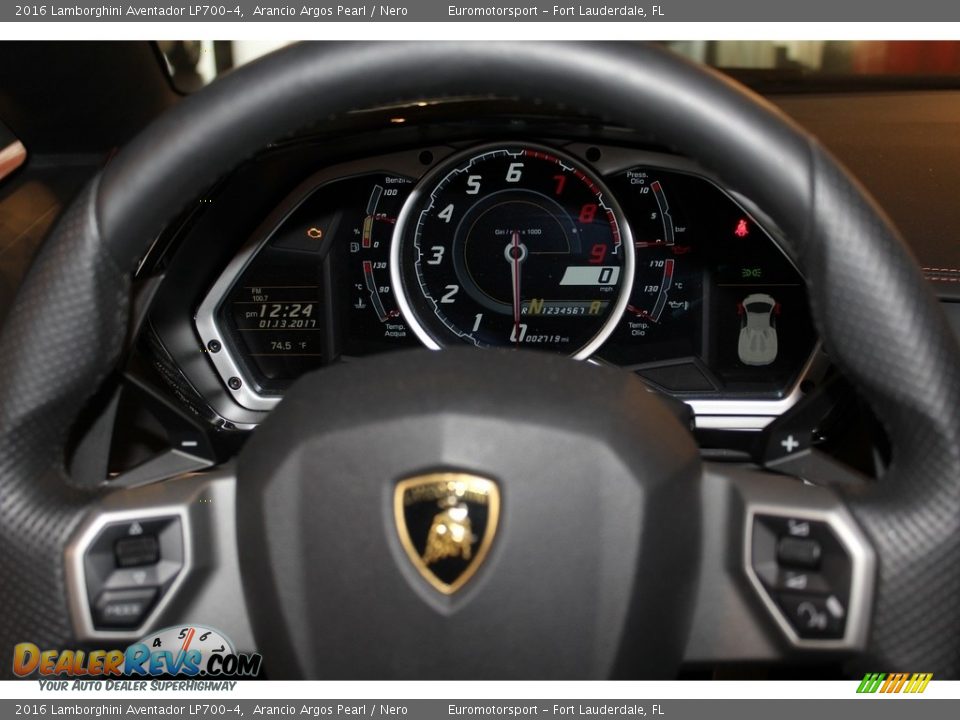 2016 Lamborghini Aventador LP700-4 Gauges Photo #15