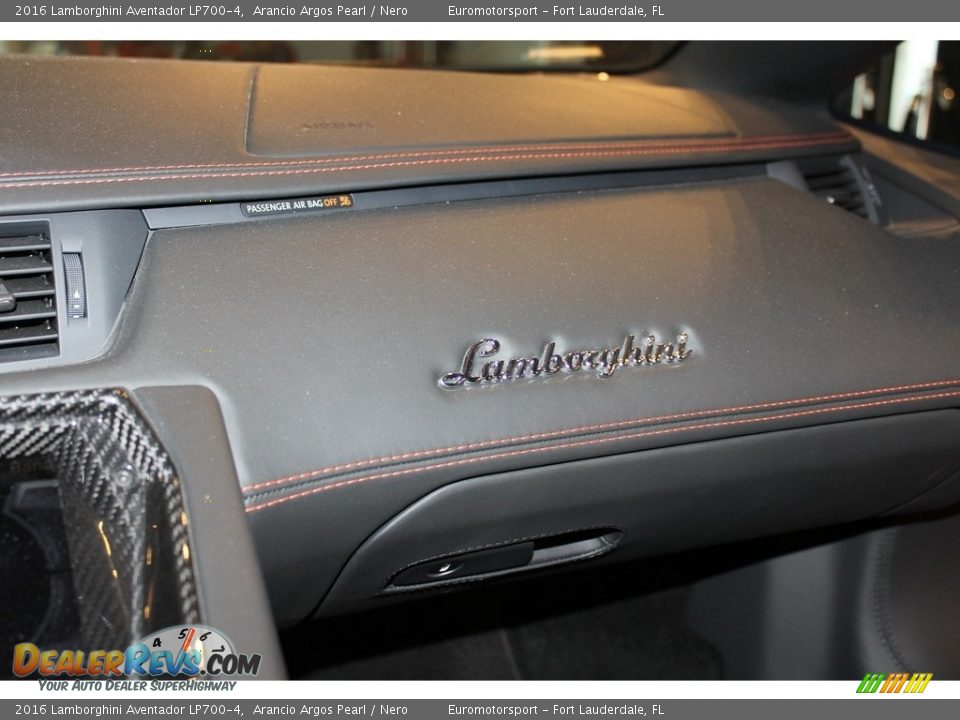 Dashboard of 2016 Lamborghini Aventador LP700-4 Photo #16