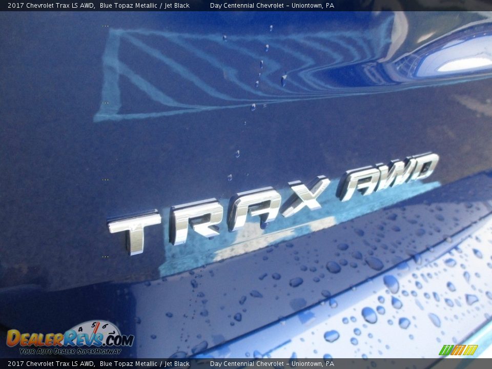 2017 Chevrolet Trax LS AWD Blue Topaz Metallic / Jet Black Photo #5