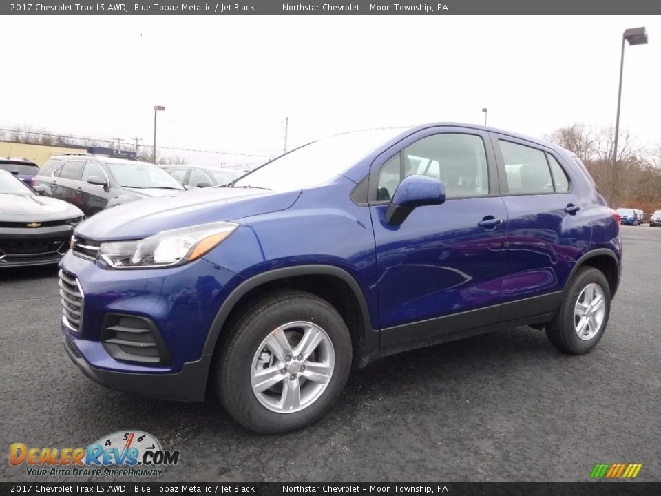2017 Chevrolet Trax LS AWD Blue Topaz Metallic / Jet Black Photo #1