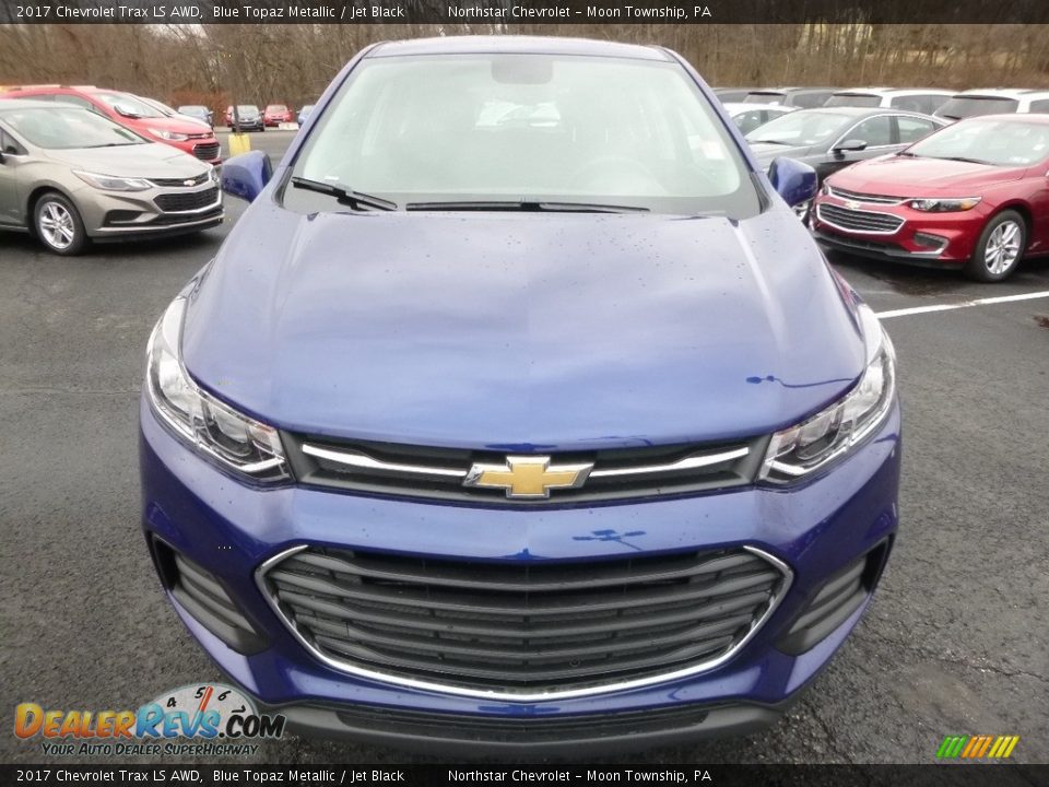 2017 Chevrolet Trax LS AWD Blue Topaz Metallic / Jet Black Photo #2