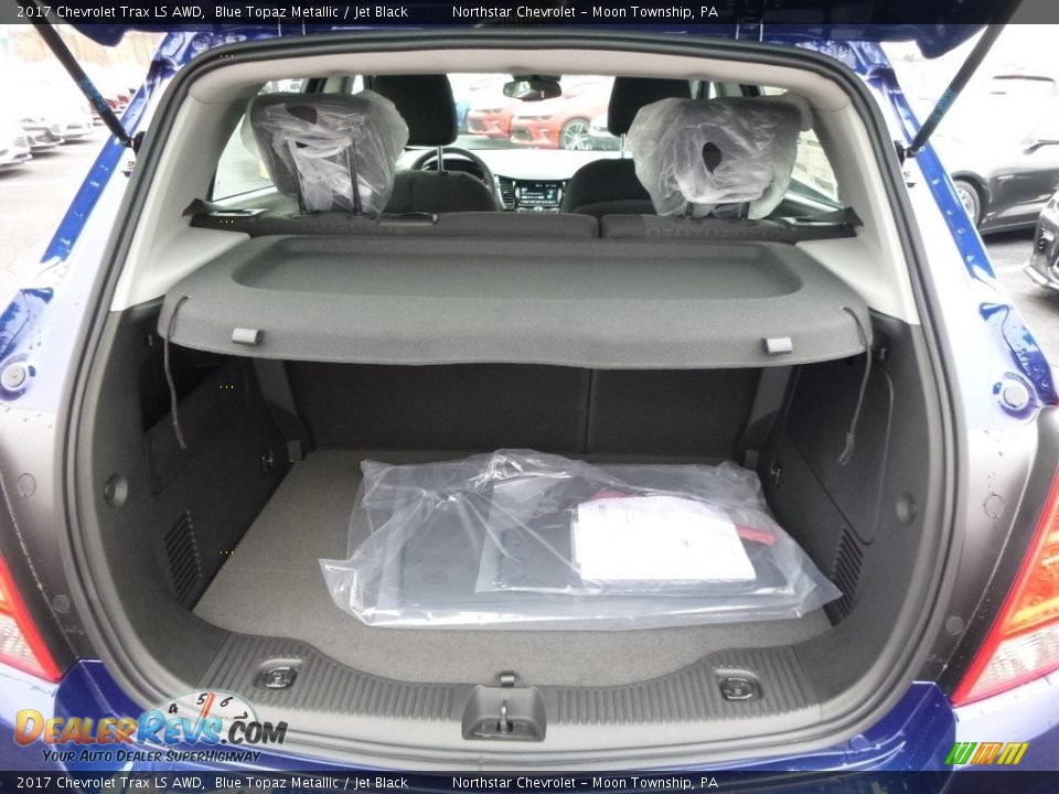 2017 Chevrolet Trax LS AWD Blue Topaz Metallic / Jet Black Photo #7