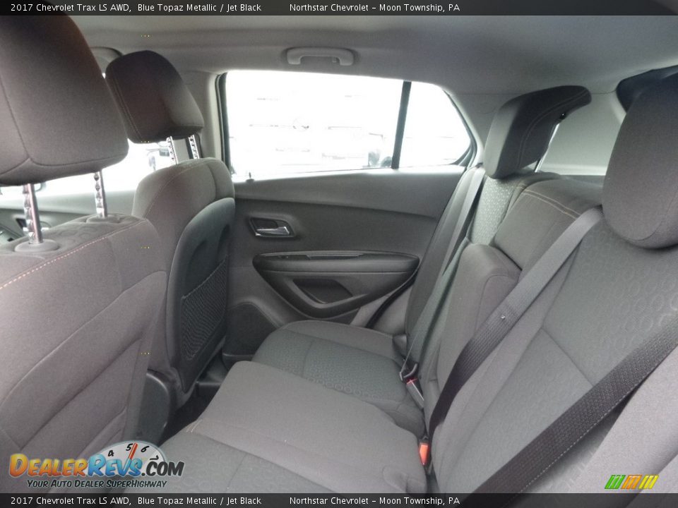 2017 Chevrolet Trax LS AWD Blue Topaz Metallic / Jet Black Photo #12