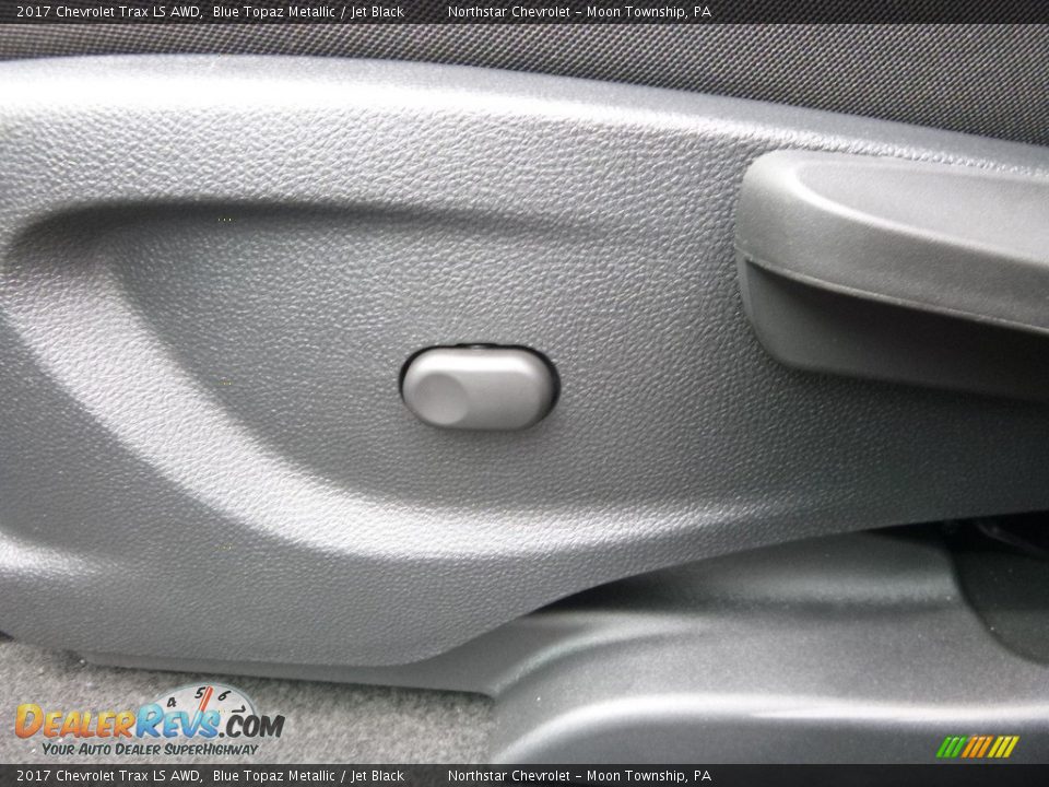2017 Chevrolet Trax LS AWD Blue Topaz Metallic / Jet Black Photo #15