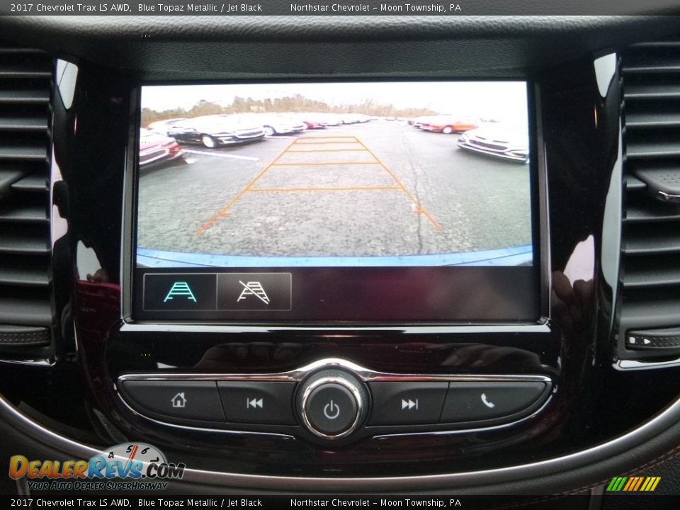 2017 Chevrolet Trax LS AWD Blue Topaz Metallic / Jet Black Photo #18