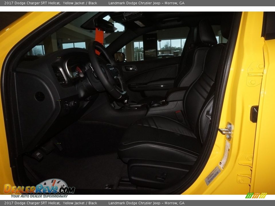 2017 Dodge Charger SRT Hellcat Yellow Jacket / Black Photo #6