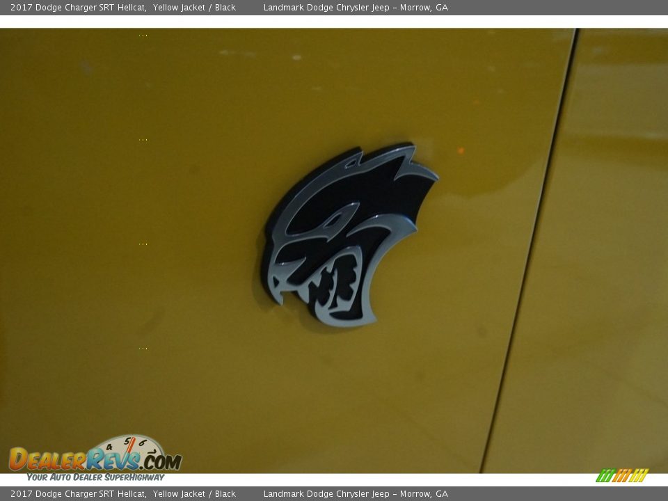 2017 Dodge Charger SRT Hellcat Yellow Jacket / Black Photo #9