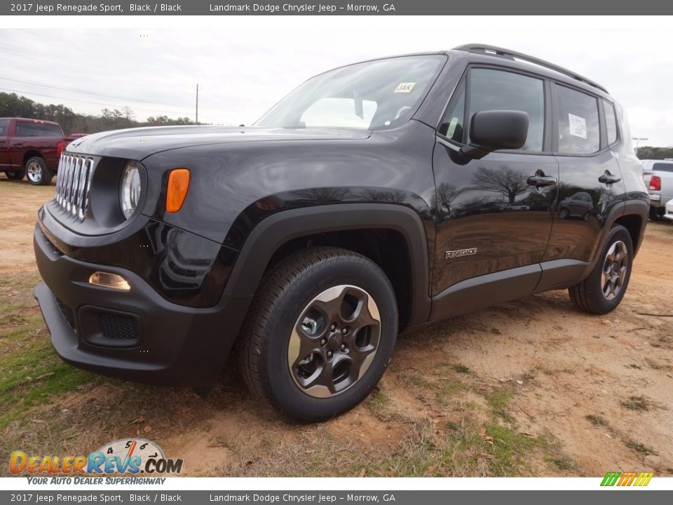 2017 Jeep Renegade Sport Black / Black Photo #1