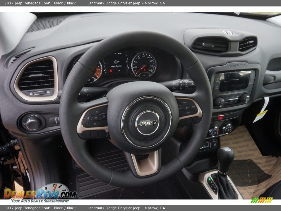 2017 Jeep Renegade Sport Black / Black Photo #4