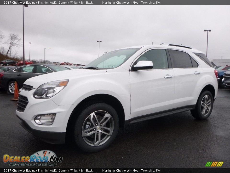 2017 Chevrolet Equinox Premier AWD Summit White / Jet Black Photo #1