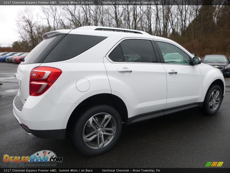 2017 Chevrolet Equinox Premier AWD Summit White / Jet Black Photo #5