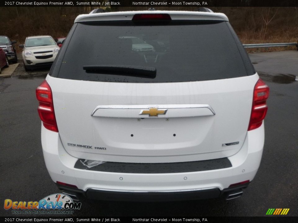 2017 Chevrolet Equinox Premier AWD Summit White / Jet Black Photo #6