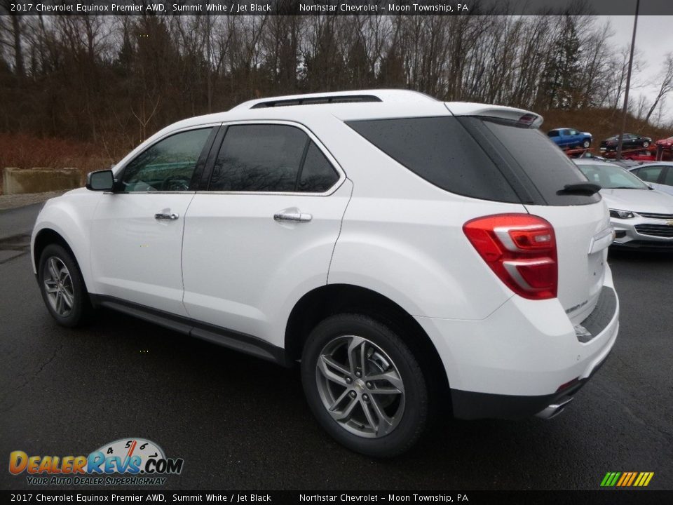 2017 Chevrolet Equinox Premier AWD Summit White / Jet Black Photo #7