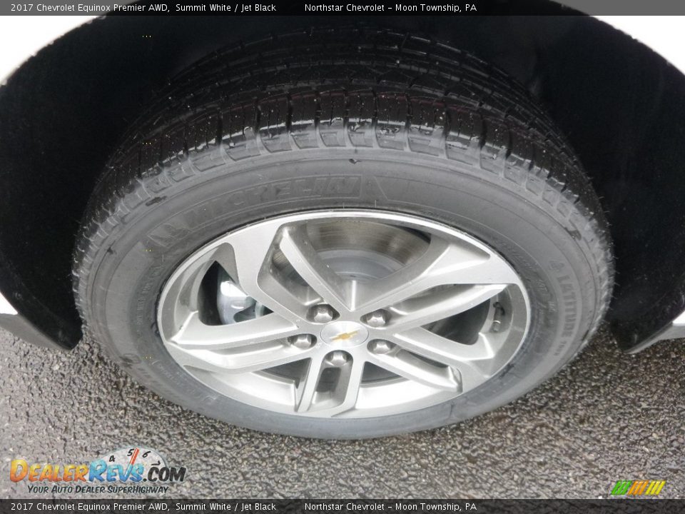 2017 Chevrolet Equinox Premier AWD Summit White / Jet Black Photo #9