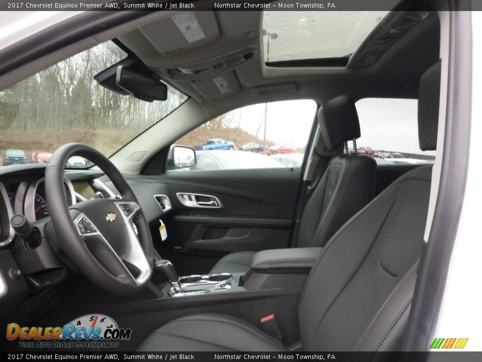 2017 Chevrolet Equinox Premier AWD Summit White / Jet Black Photo #10