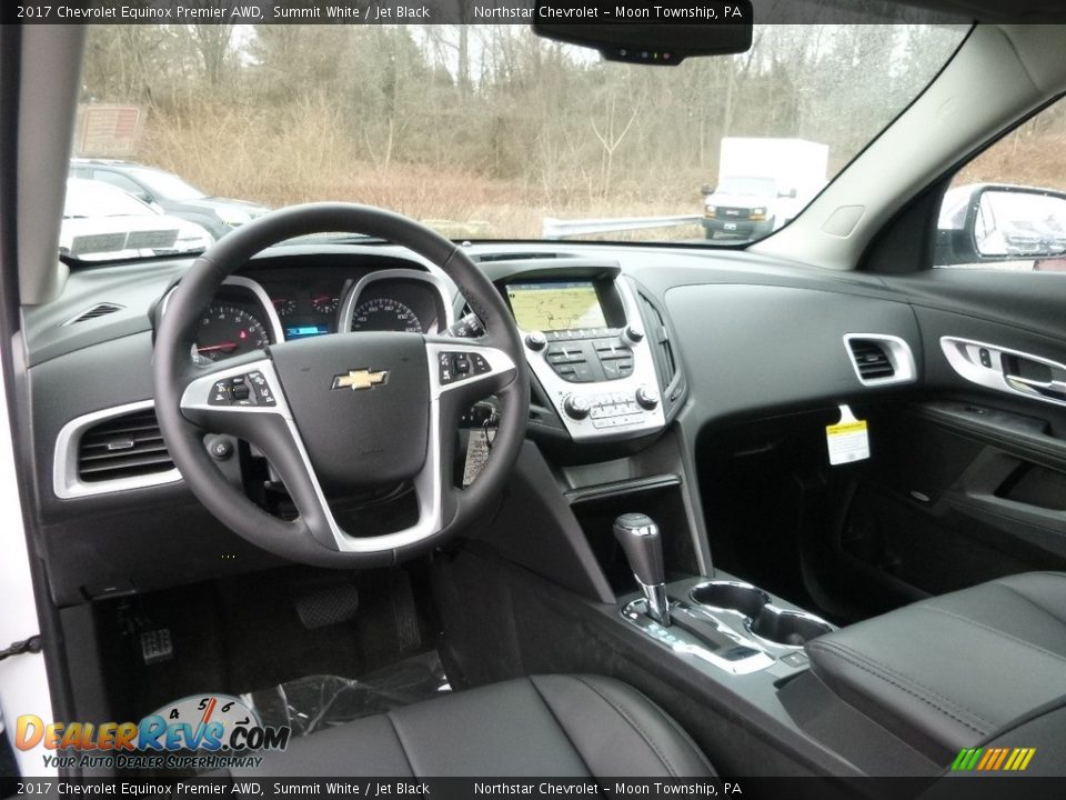 2017 Chevrolet Equinox Premier AWD Summit White / Jet Black Photo #12