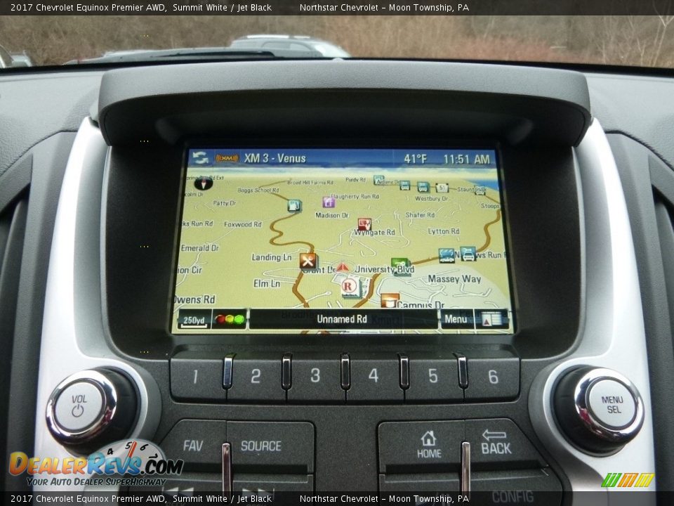 2017 Chevrolet Equinox Premier AWD Summit White / Jet Black Photo #17