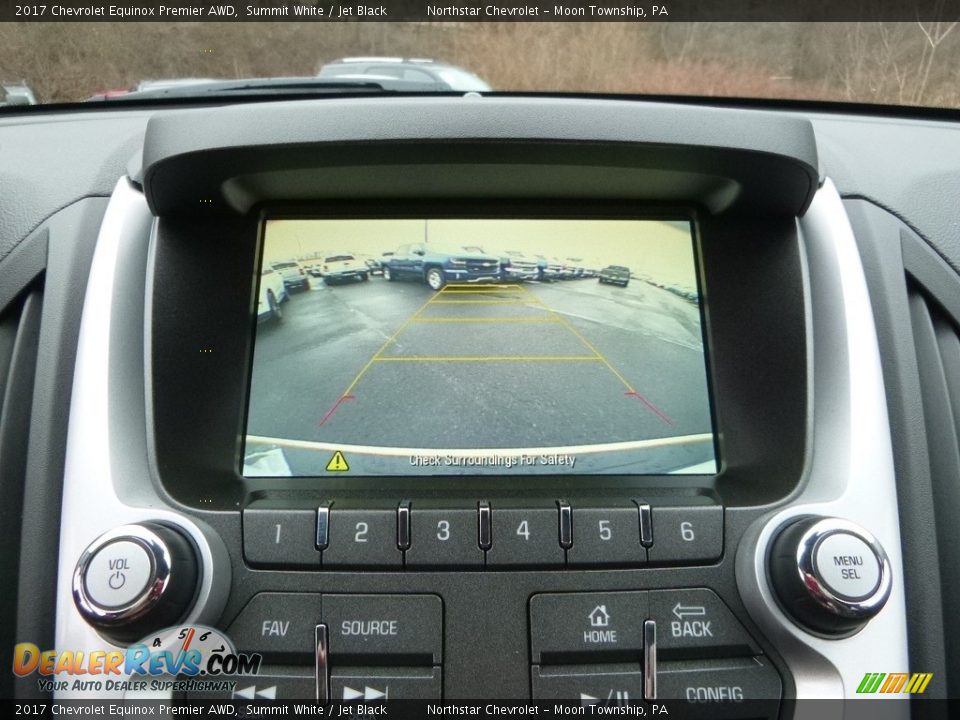 2017 Chevrolet Equinox Premier AWD Summit White / Jet Black Photo #18