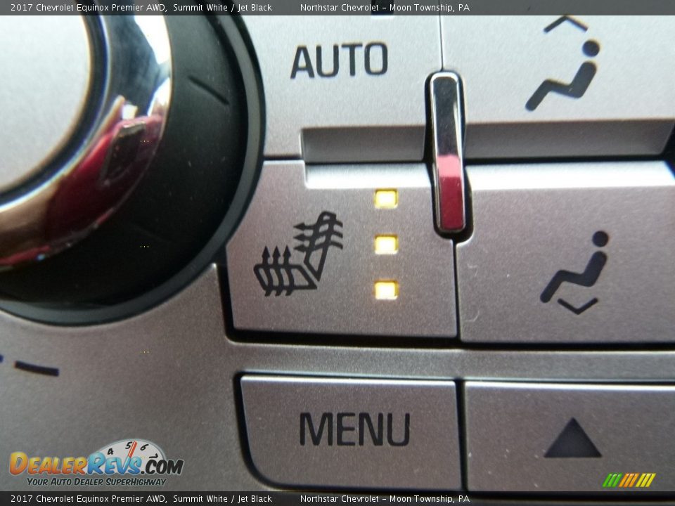 2017 Chevrolet Equinox Premier AWD Summit White / Jet Black Photo #19