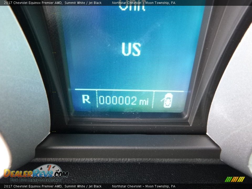 2017 Chevrolet Equinox Premier AWD Summit White / Jet Black Photo #20