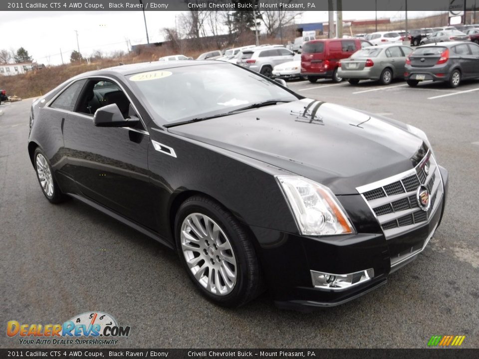 2011 Cadillac CTS 4 AWD Coupe Black Raven / Ebony Photo #6