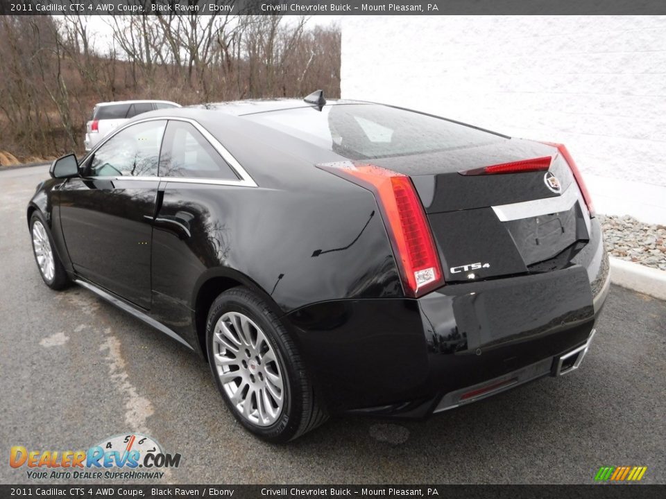 2011 Cadillac CTS 4 AWD Coupe Black Raven / Ebony Photo #10