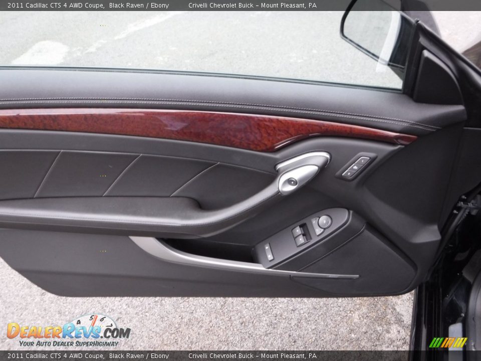 2011 Cadillac CTS 4 AWD Coupe Black Raven / Ebony Photo #13