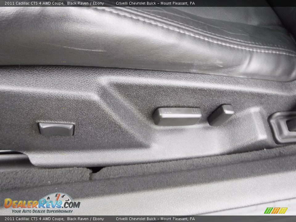 2011 Cadillac CTS 4 AWD Coupe Black Raven / Ebony Photo #18