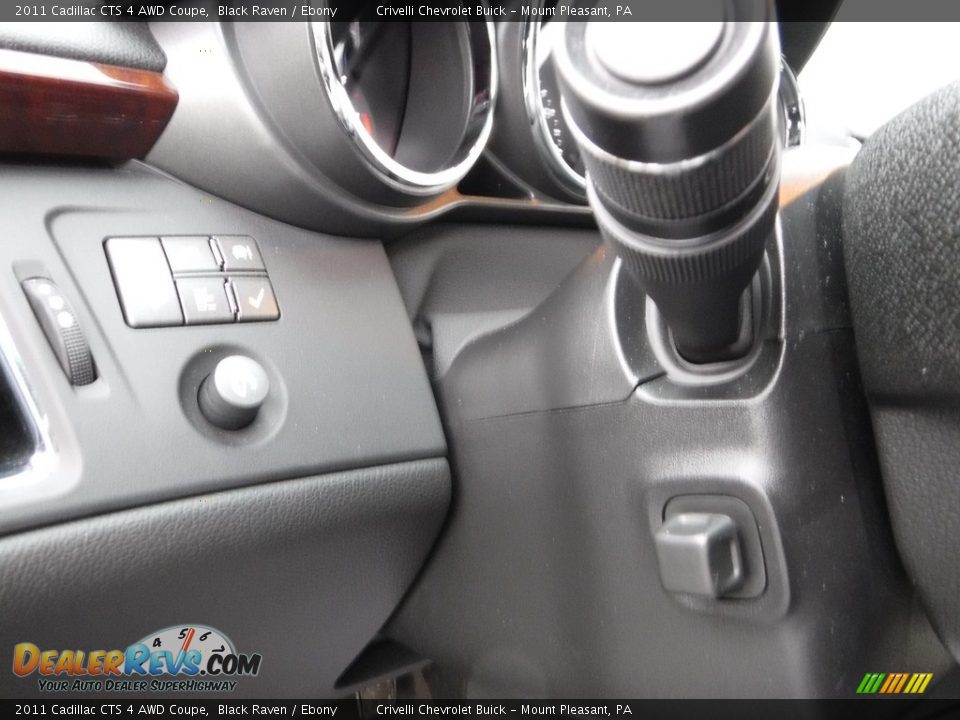2011 Cadillac CTS 4 AWD Coupe Black Raven / Ebony Photo #20