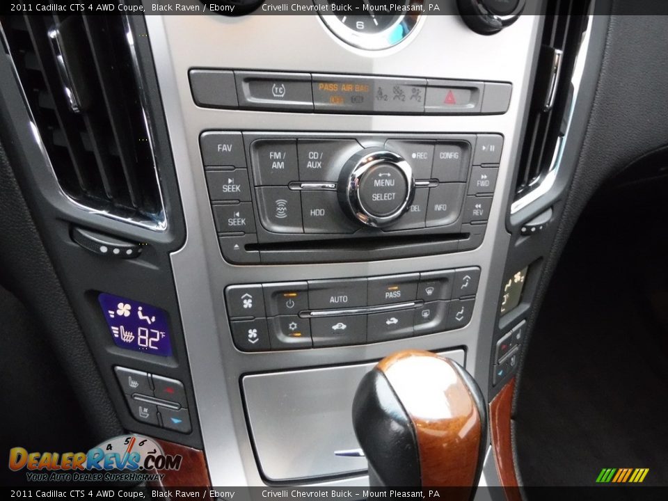2011 Cadillac CTS 4 AWD Coupe Black Raven / Ebony Photo #22