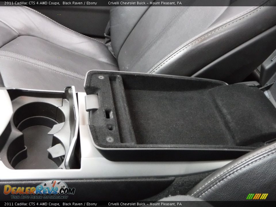 2011 Cadillac CTS 4 AWD Coupe Black Raven / Ebony Photo #25