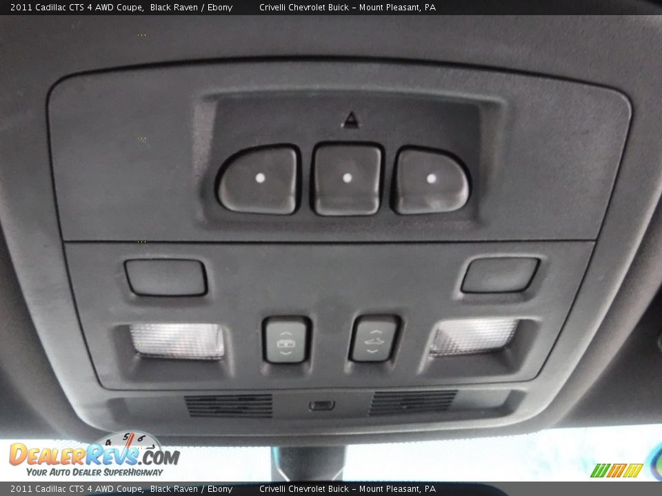 2011 Cadillac CTS 4 AWD Coupe Black Raven / Ebony Photo #26