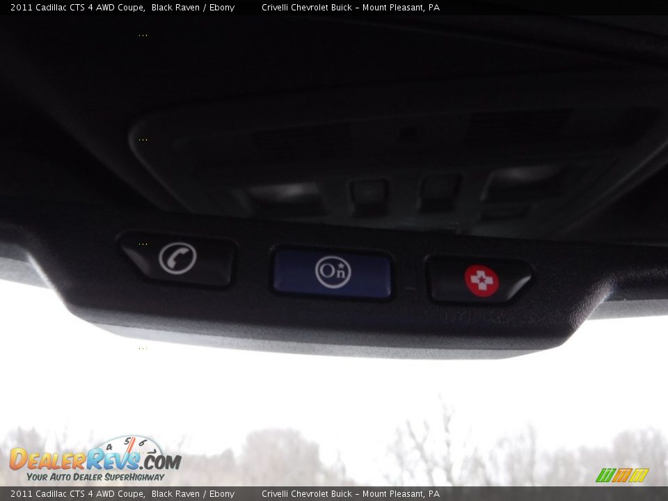 2011 Cadillac CTS 4 AWD Coupe Black Raven / Ebony Photo #27