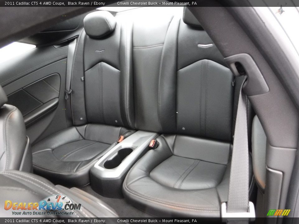 2011 Cadillac CTS 4 AWD Coupe Black Raven / Ebony Photo #32