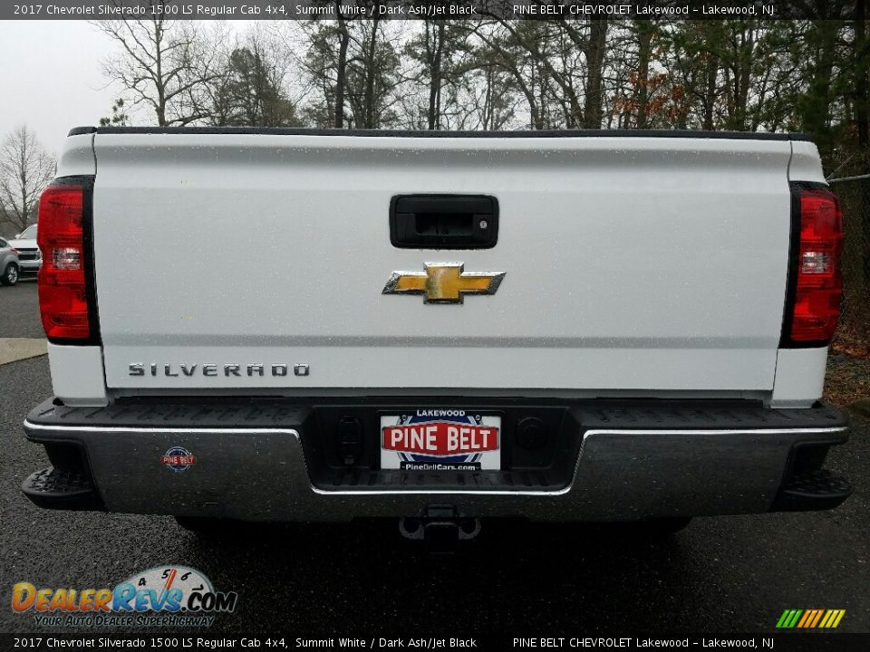 2017 Chevrolet Silverado 1500 LS Regular Cab 4x4 Summit White / Dark Ash/Jet Black Photo #5
