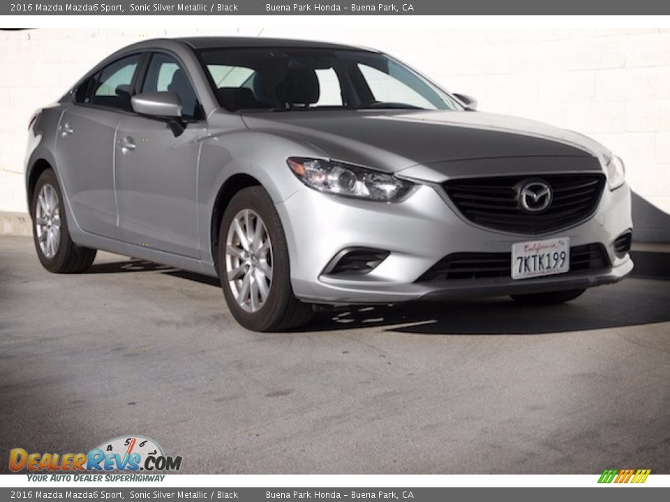 2016 Mazda Mazda6 Sport Sonic Silver Metallic / Black Photo #1
