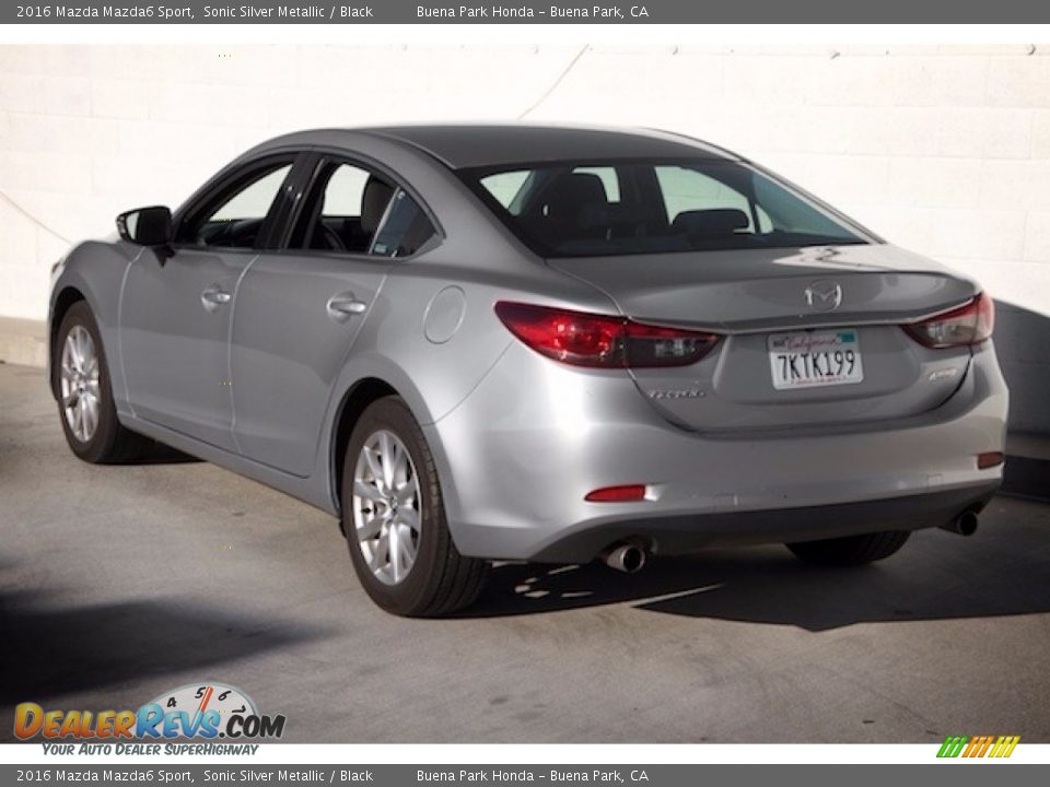 2016 Mazda Mazda6 Sport Sonic Silver Metallic / Black Photo #2