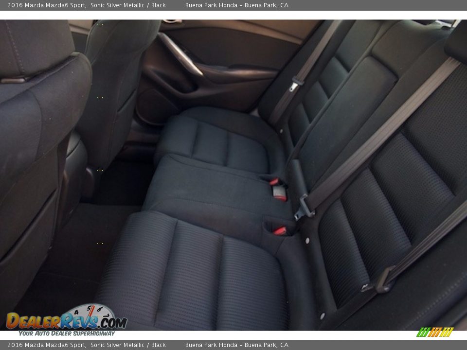 2016 Mazda Mazda6 Sport Sonic Silver Metallic / Black Photo #4