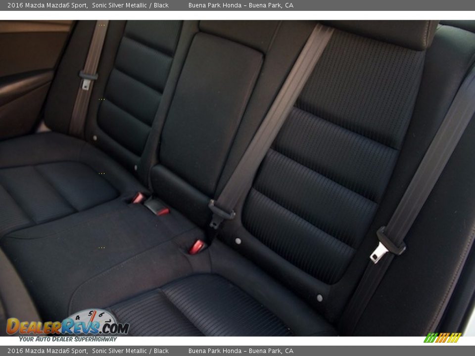 2016 Mazda Mazda6 Sport Sonic Silver Metallic / Black Photo #13