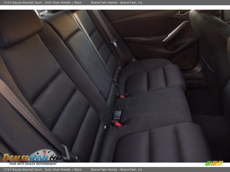 2016 Mazda Mazda6 Sport Sonic Silver Metallic / Black Photo #14