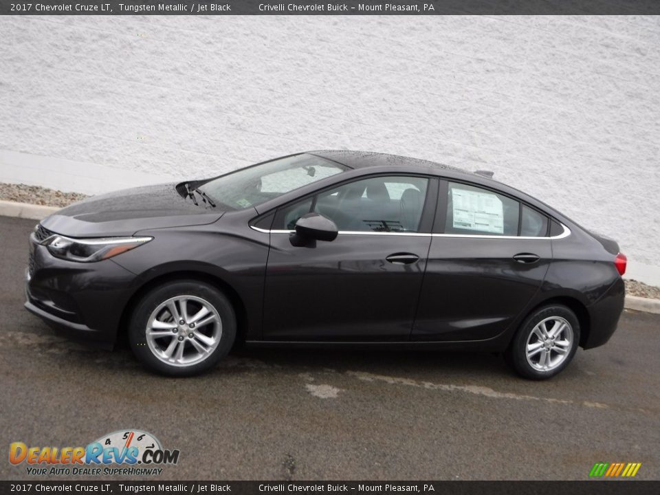 2017 Chevrolet Cruze LT Tungsten Metallic / Jet Black Photo #2