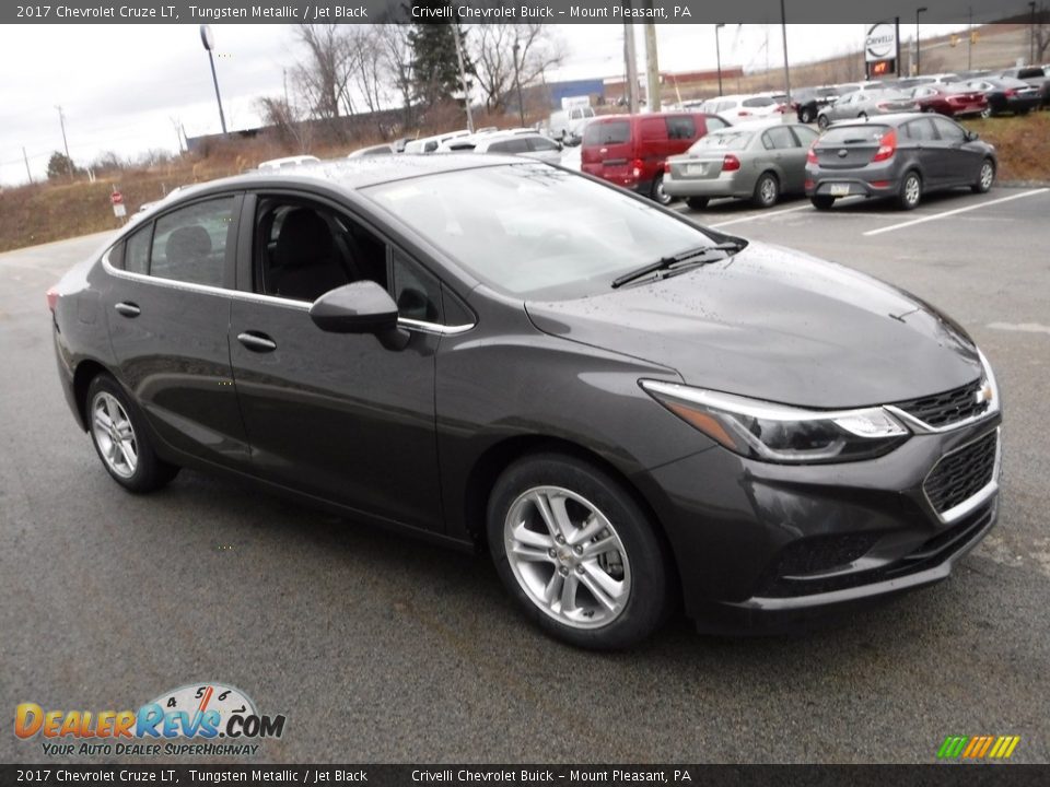 2017 Chevrolet Cruze LT Tungsten Metallic / Jet Black Photo #5