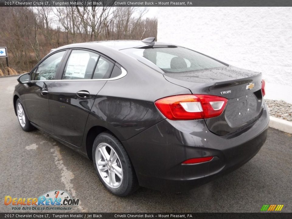 2017 Chevrolet Cruze LT Tungsten Metallic / Jet Black Photo #8