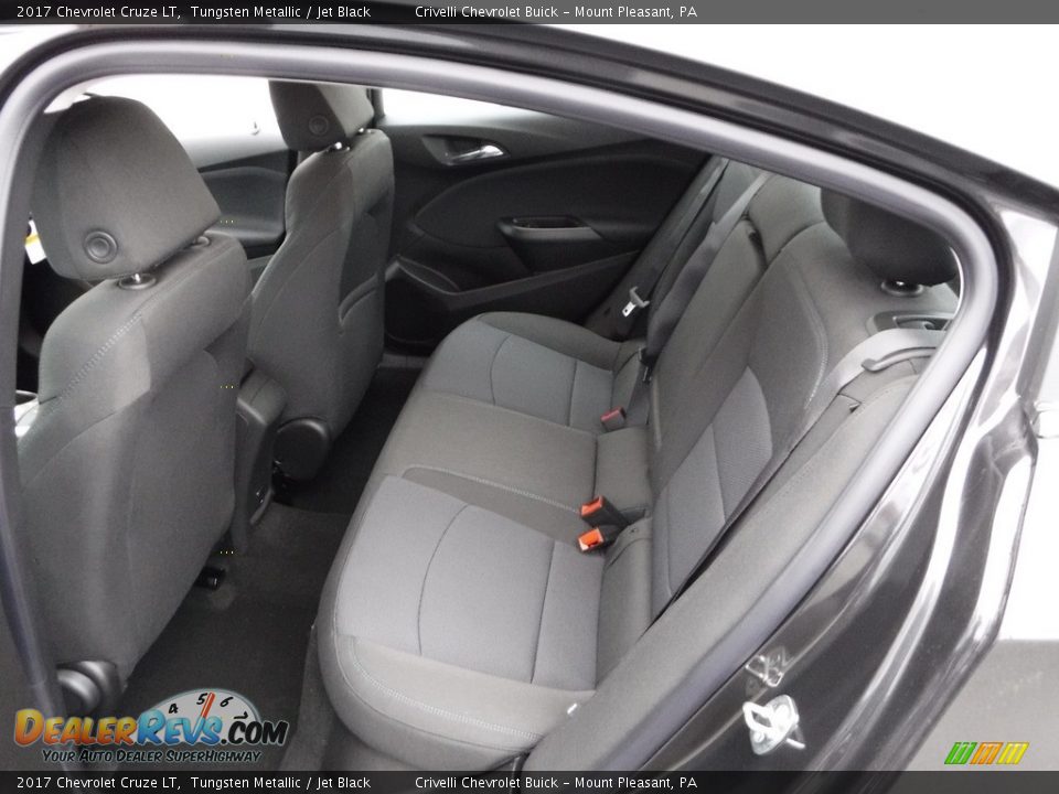 2017 Chevrolet Cruze LT Tungsten Metallic / Jet Black Photo #17