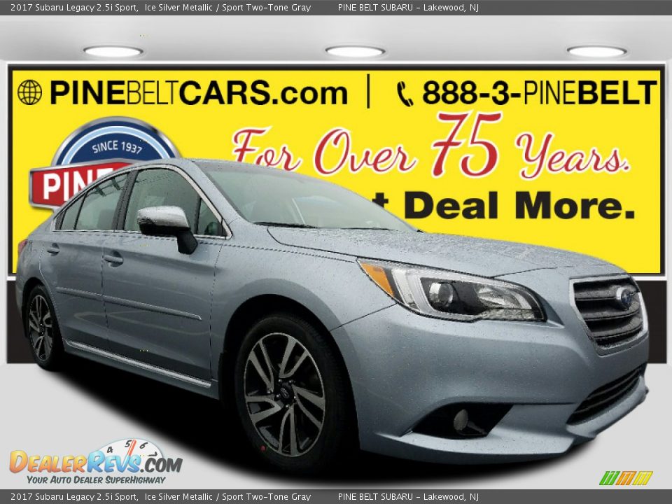 2017 Subaru Legacy 2.5i Sport Ice Silver Metallic / Sport Two-Tone Gray Photo #1