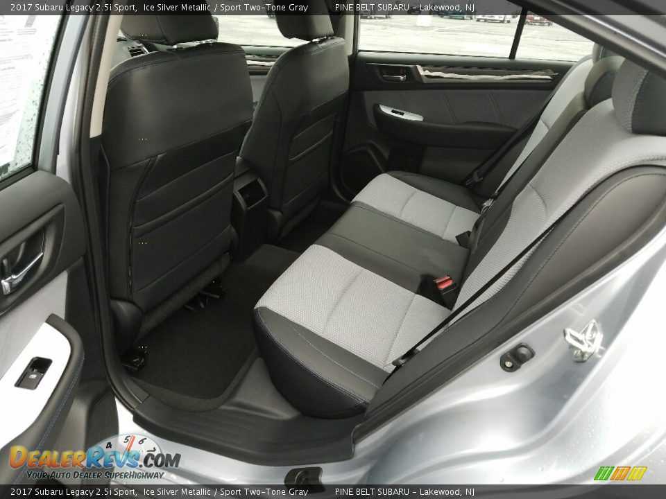 Rear Seat of 2017 Subaru Legacy 2.5i Sport Photo #8