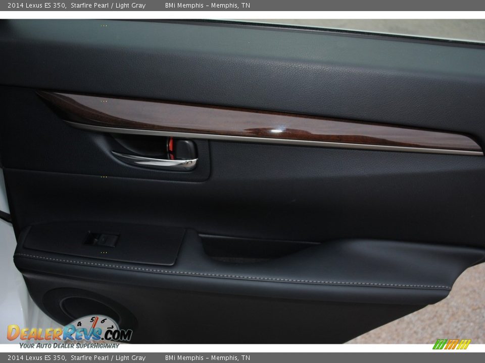 2014 Lexus ES 350 Starfire Pearl / Light Gray Photo #26