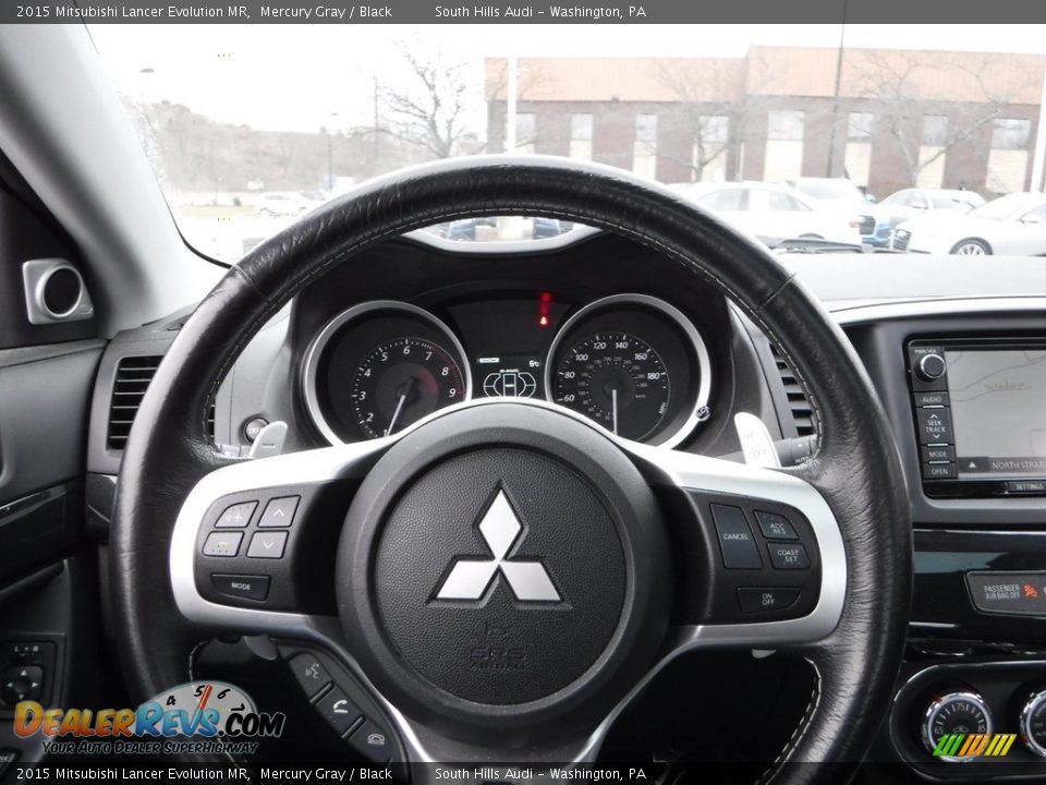 2015 Mitsubishi Lancer Evolution MR Steering Wheel Photo #27