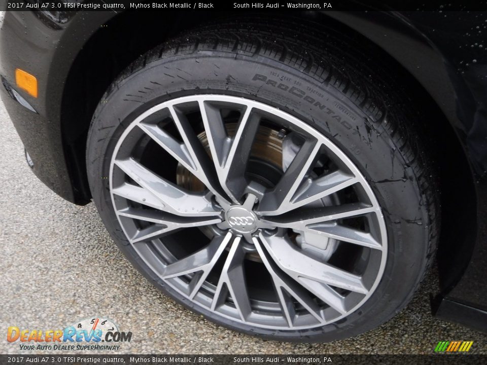 2017 Audi A7 3.0 TFSI Prestige quattro Mythos Black Metallic / Black Photo #6